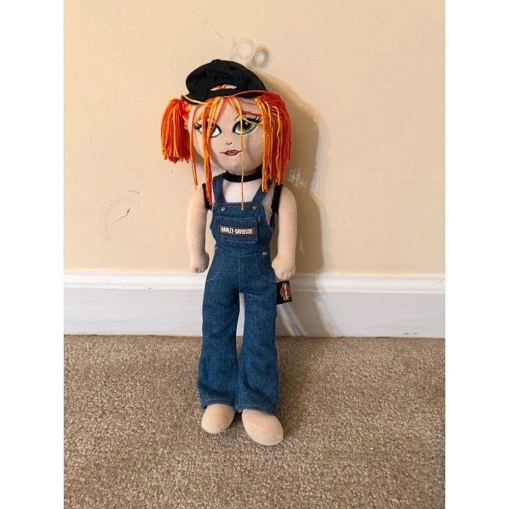 Vintage 2005 Harley-Davidson Biker Babe Plush